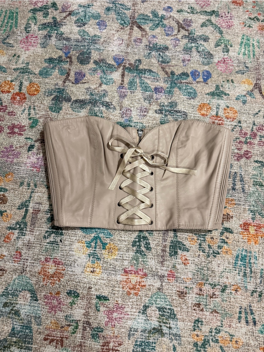 Double D Ranch Leather Corset size S